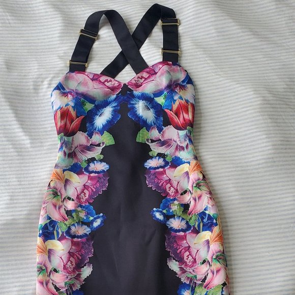 Ted Baker cocktail dress size 1 - Picture 3 of 7
